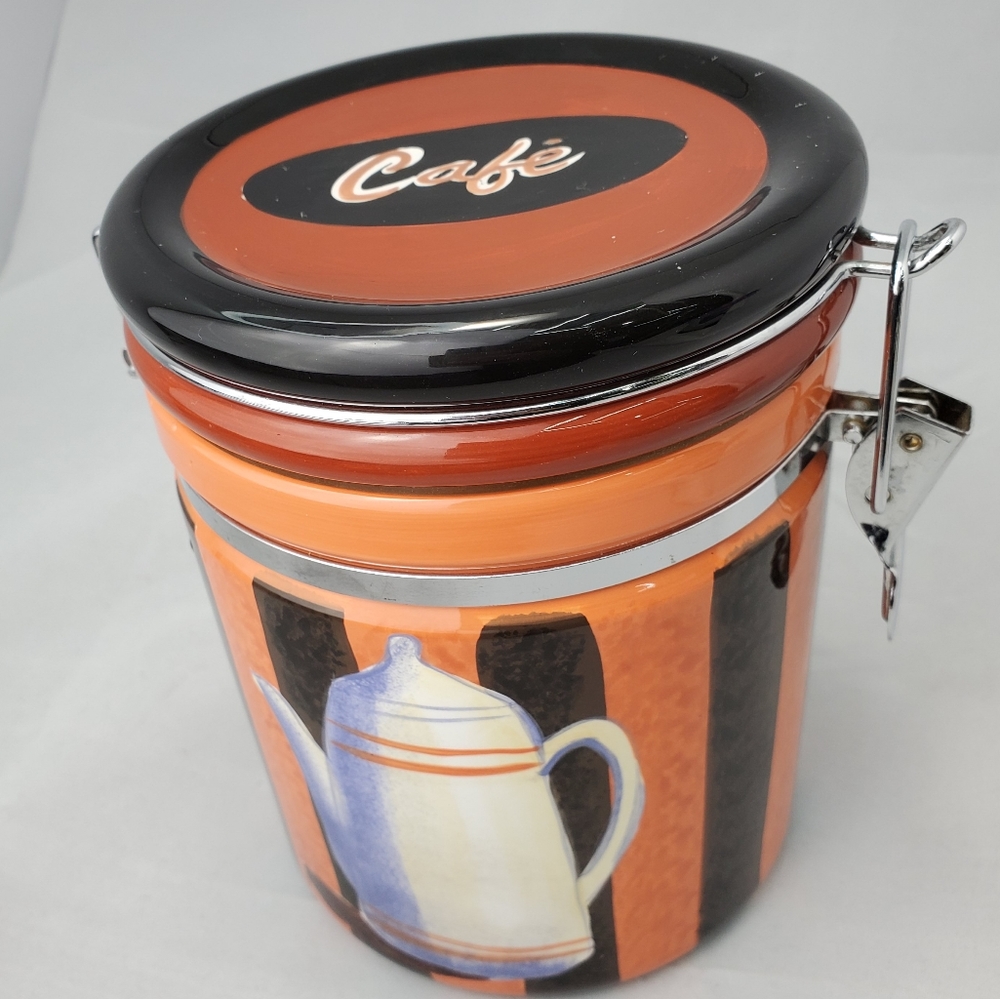 Certified International Ceramic Cafe Canister
